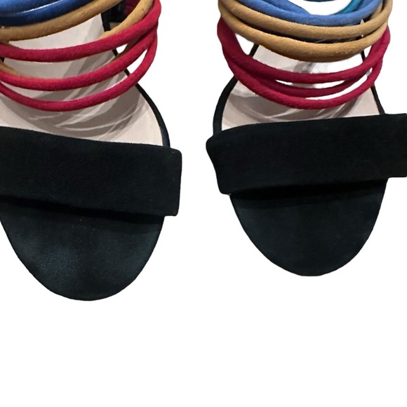 Kenneth Cole Hannon Strappy Sandals Mule Heel 7.5 - Picture 4 of 8